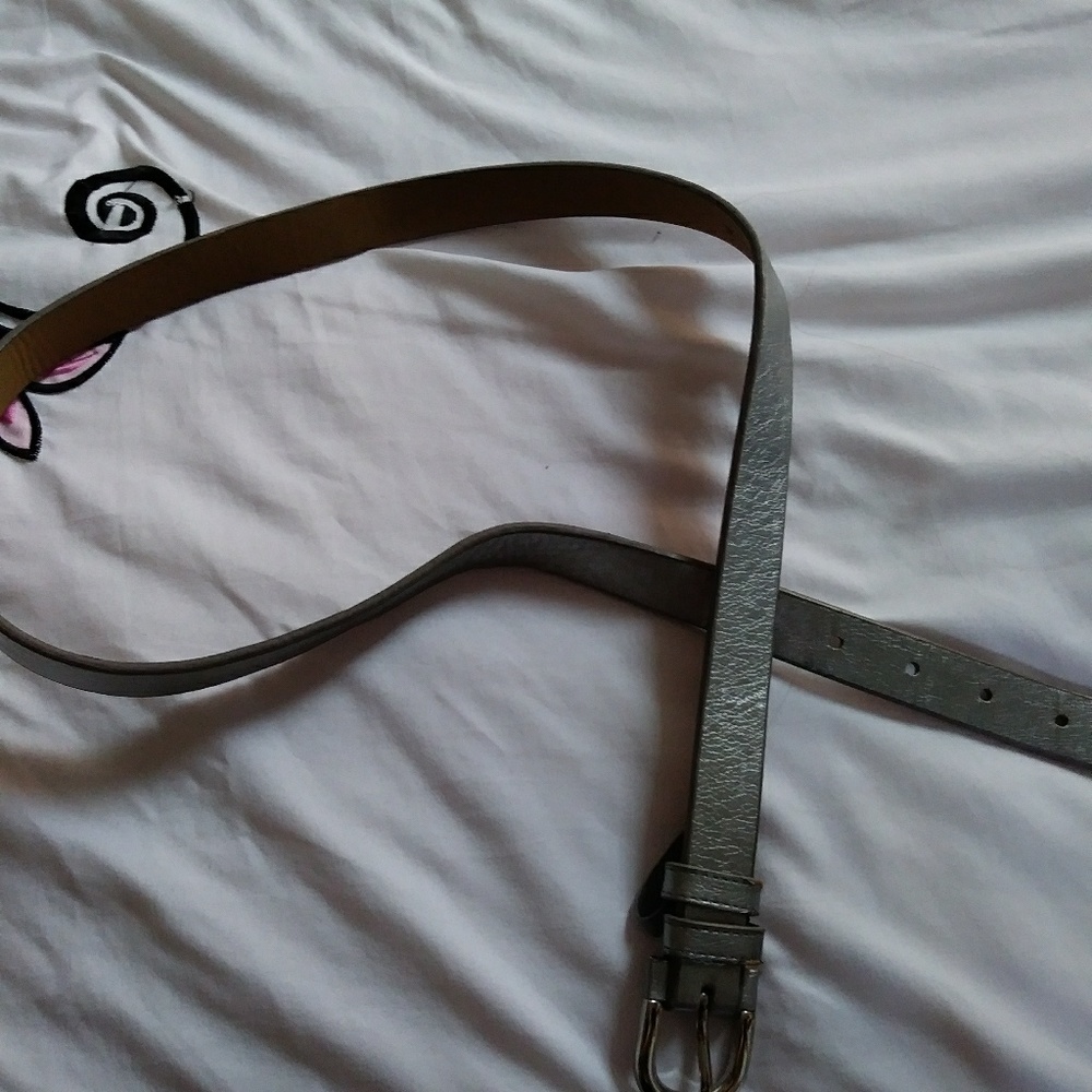 Used Condition Silver Belt